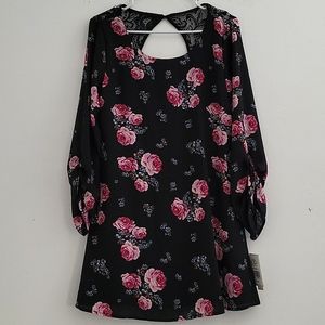 Women's Speechless Floral Print Dress Size Small (NWT)